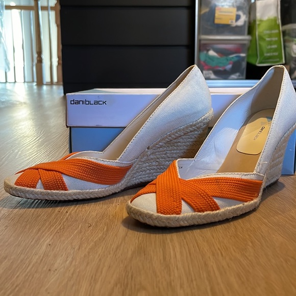 Dani Black Women's Gem Canvas Espadrille 7.5 - Picture 4 of 9